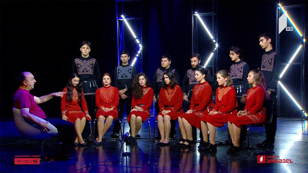 ხალხური სიმღერის გაკვეთილები – ევგენი მიქელაძის სახელობის ხალხური სიმღერის გუნდის გაკვეთილი / აფხაზური სიმღერა „ვარადო“
