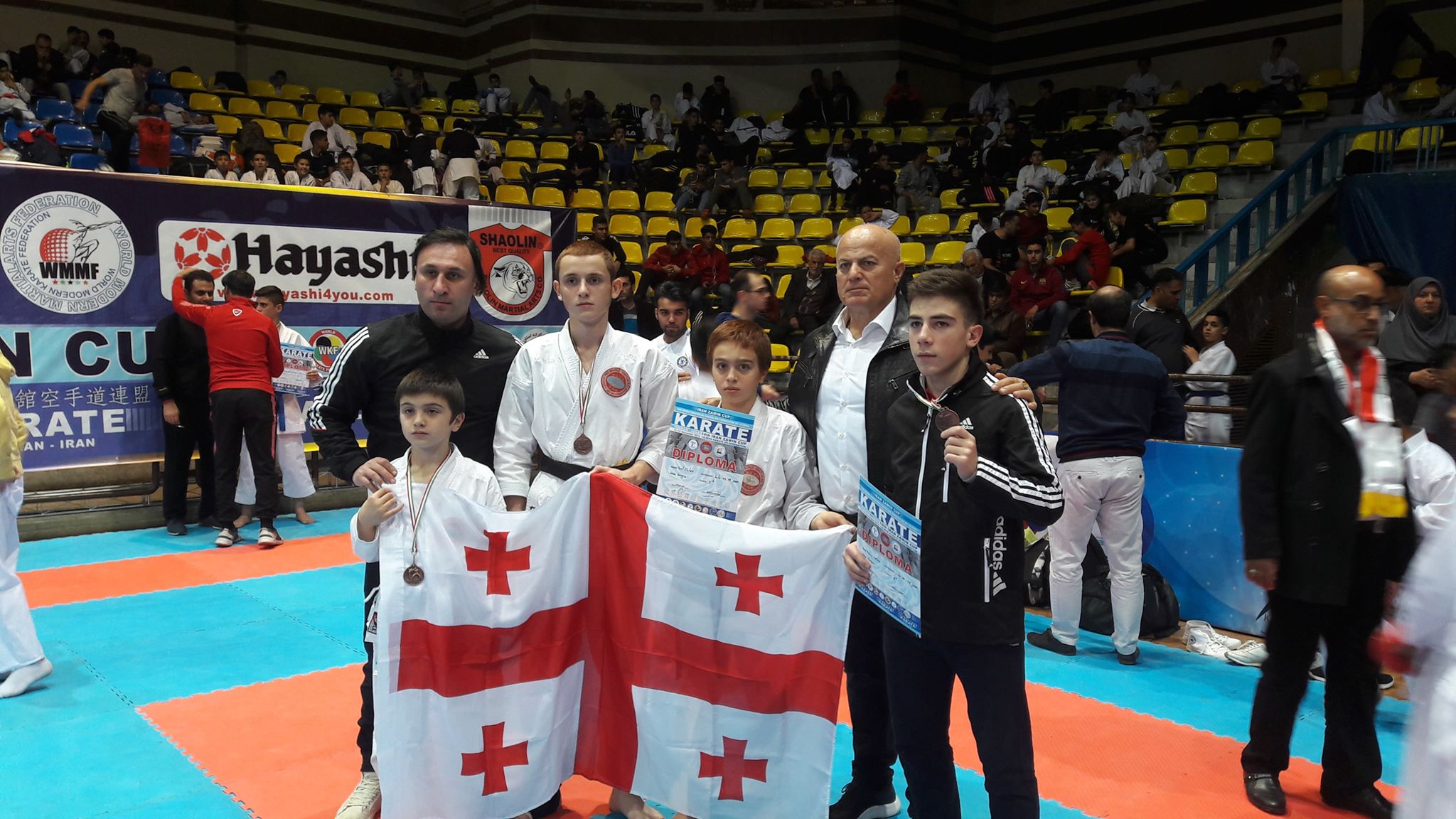 ქართველი კარატისტების წარმატება თეირანის საერთაშორისო ჩემპიონატზე (ვიდეო)