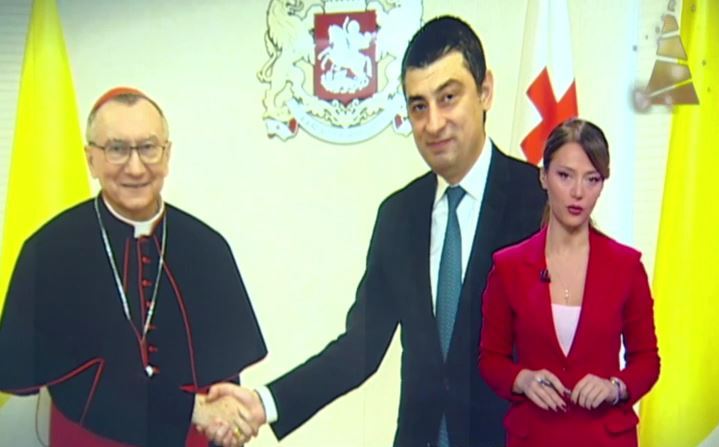 პიეტრო პაროლინიმ გიორგი გახარიას ვაჟა გაფრინდაშვილის გათავისუფლება მიულოცა