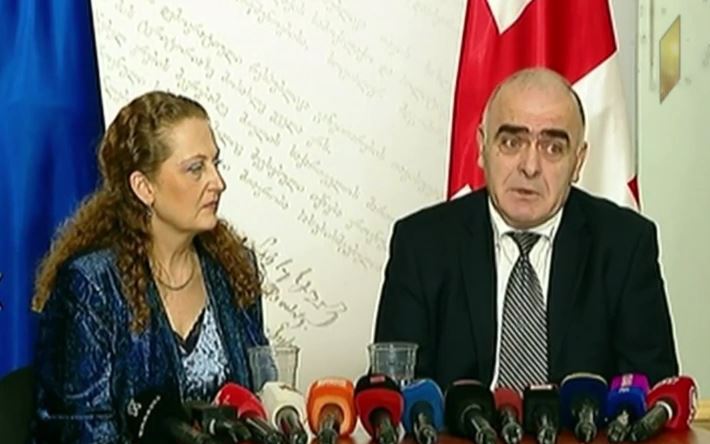 ვაჟა გაფრინდაშვილის პირველი პრესკონფერენცია