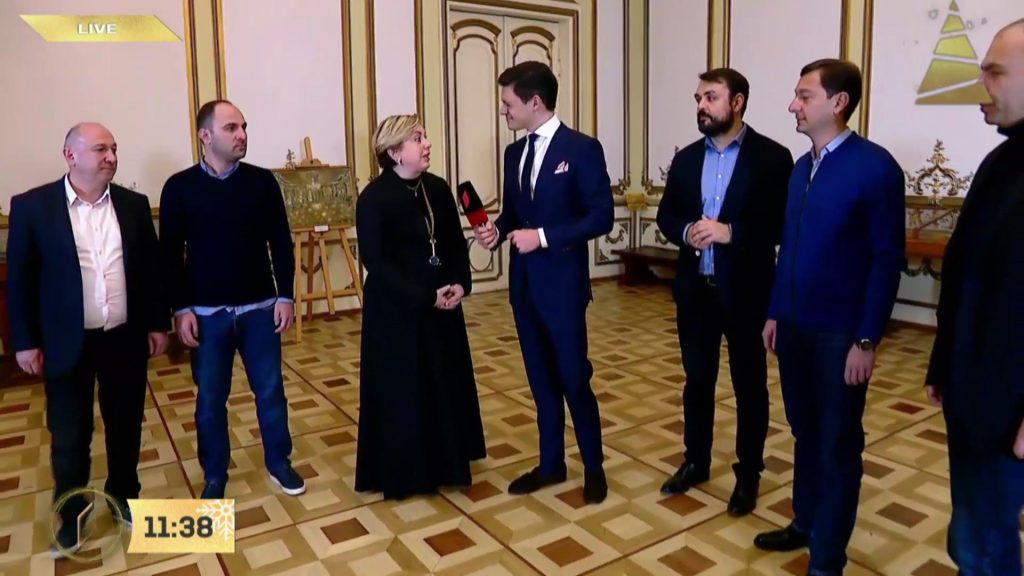 „შვიდკაცა “ – ცოცხალი მუსიკა „ახალი დღის“ ეთერში