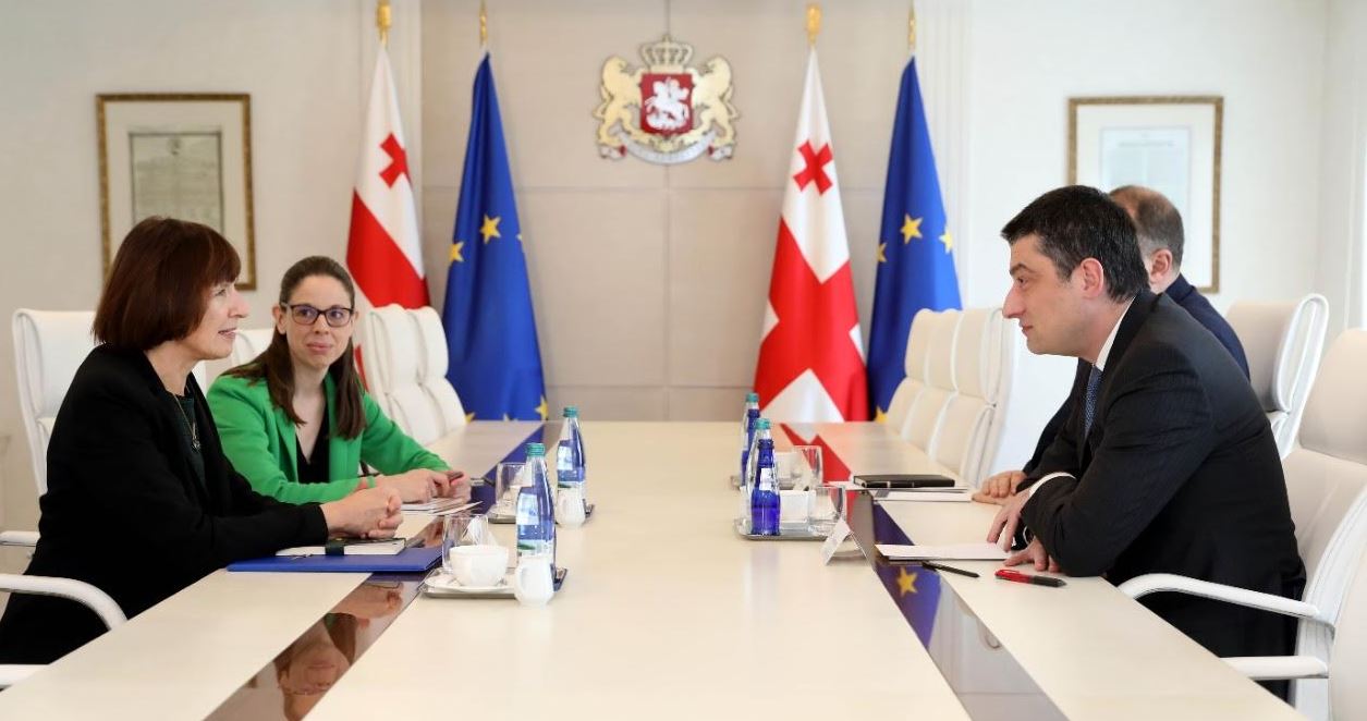 გიორგი გახარია ელიზაბეთ რუდს შეხვდა