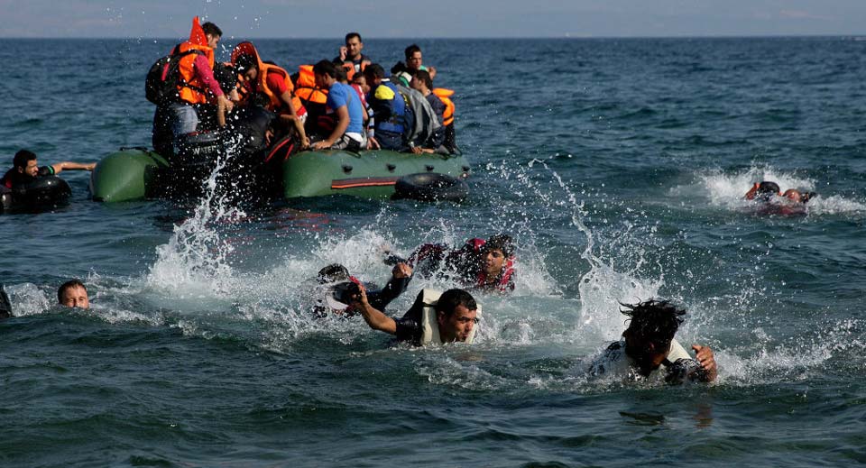 საბერძნეთში მიგრანტების ნავის ჩაიძირა, დაიღუპა 12 ადამიანი