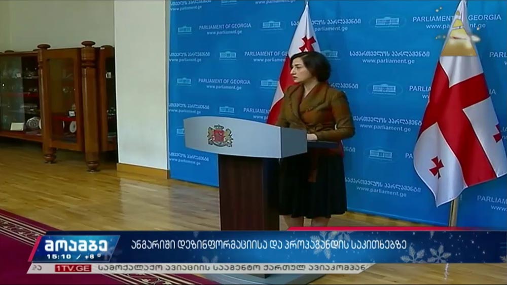 ანგარიში დეზინფორმაციისა და პროპაგანდის საკითხებზე