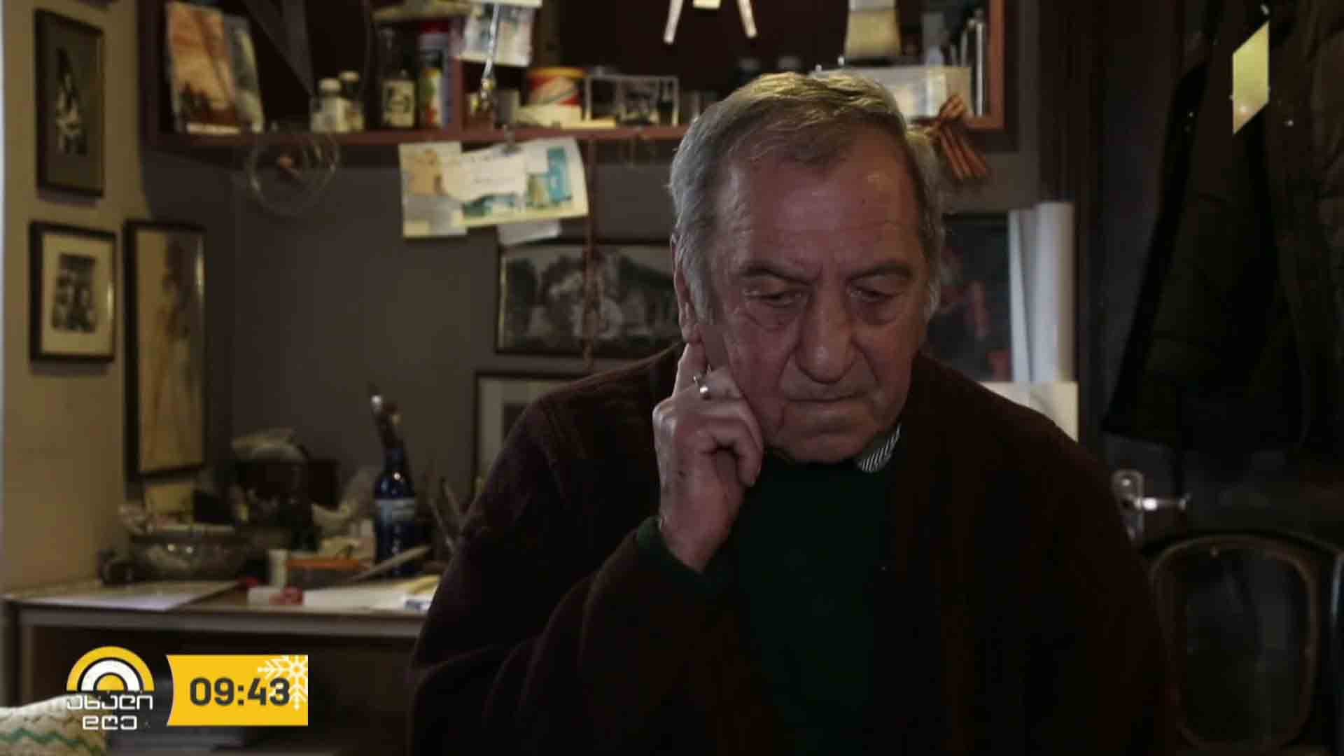 მირიან შველიძე - თეატრის მხატვარი სცენის მიღმა