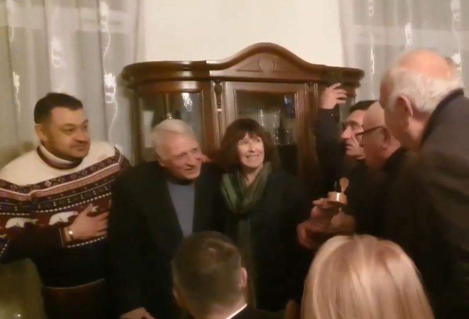 ელიზაბეთ რუდმა გურიაში „მივალ გურიაში, მარა“ იმღერა [ვიდეო]