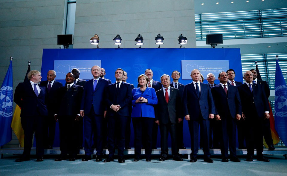 В Берлине проходит международная конференция, где обсуждается кризис в Ливии