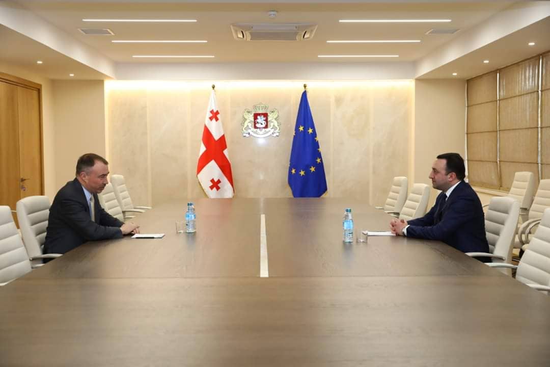 ირაკლი ღარიბაშვილი ტოივო კლაარს შეხვდა
