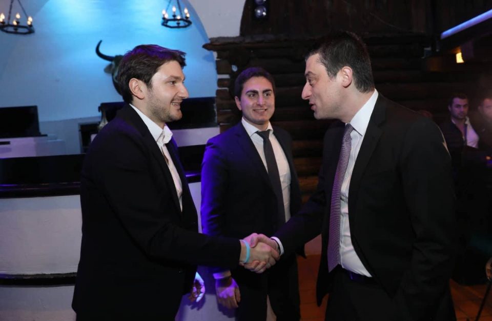 გიორგი გახარია დავოსში ახალგაზრდა ქართველი სტარტაპერების პრეზენტაციას დაესწრო