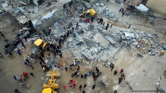 სირიაში ავიაიერიშების შედეგად 18 მშვიდობიანი მოქალაქე დაიღუპა