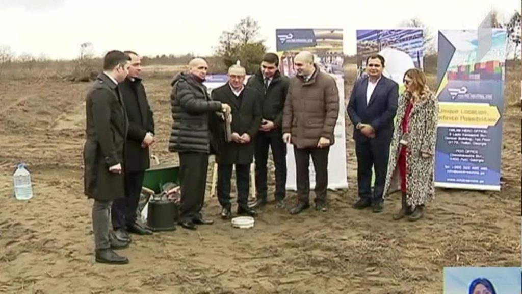 პირველი საწარმო ფოთის ინდუსტრიულ ზონაში