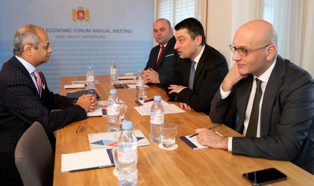 შეხვედრა საერთაშორისო ენერგოკომპანის წარმომადგენლებთან