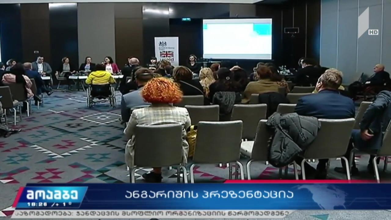 ანგარიშის პრეზენტაცია