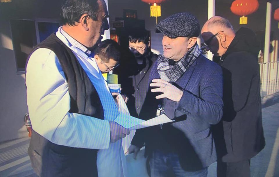 Xəstəliklərə Nəzarət Milli Mərkəzinin nümayəndələri xaraqaulidə, Çin şirkətində işlə təmin olunanlarla görüşdülər