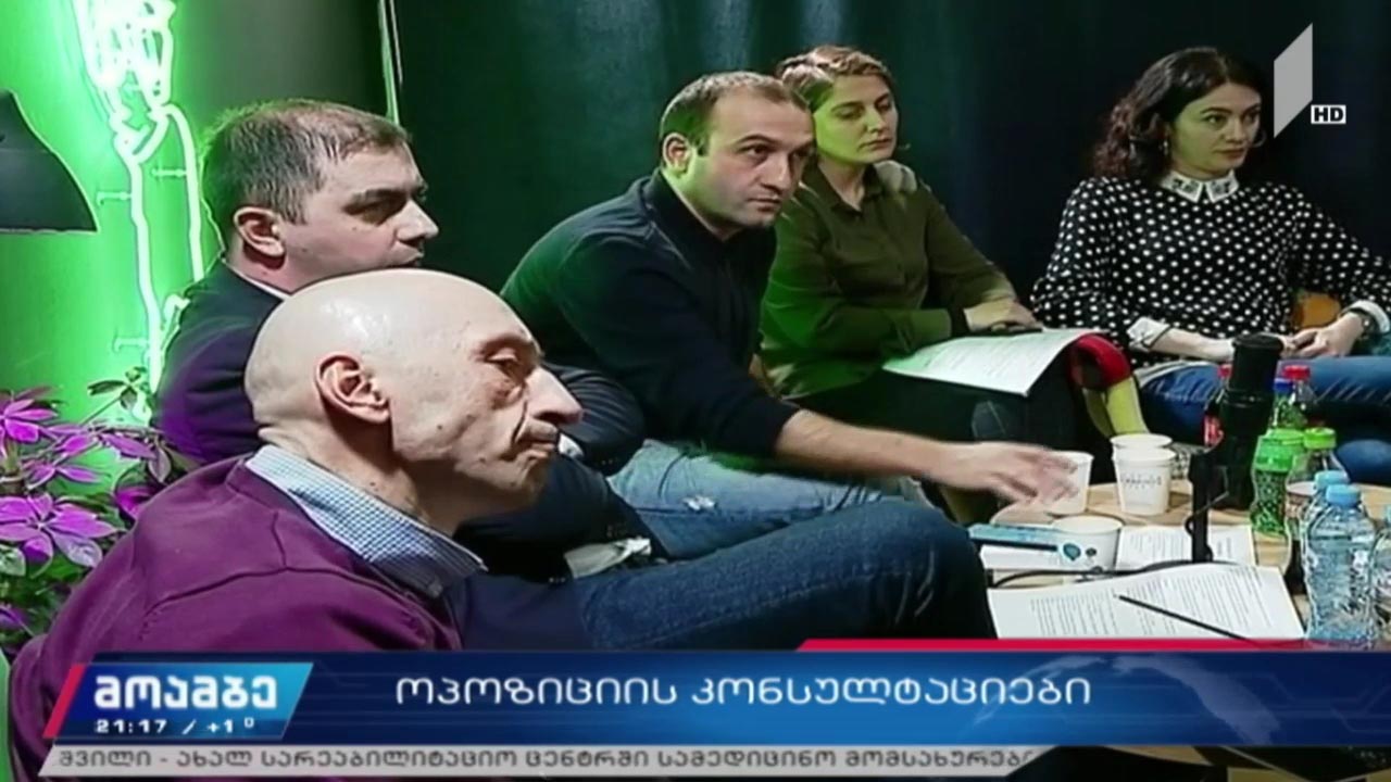 ოპოზიციის კონსულტაციები