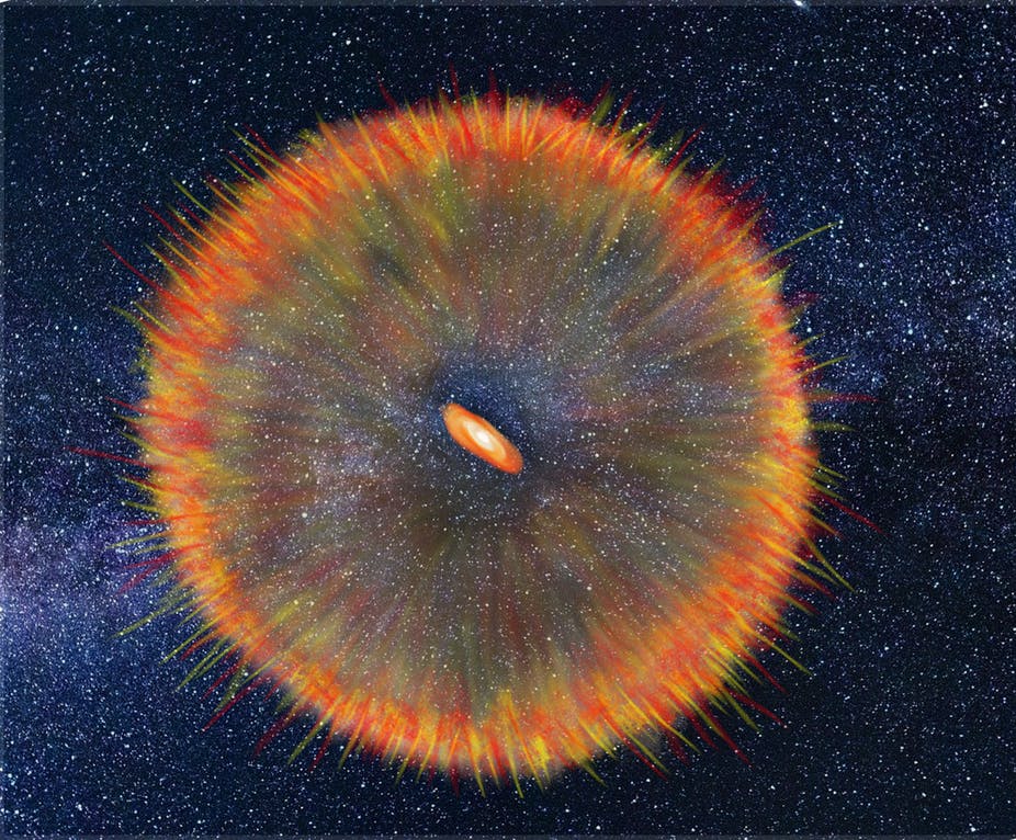 ჩვენს გალაქტიკაში მასიური ვარსკვლავის წარმოქმნისას მომხდარი უიშვიათესი აფეთქება დააფიქსირეს