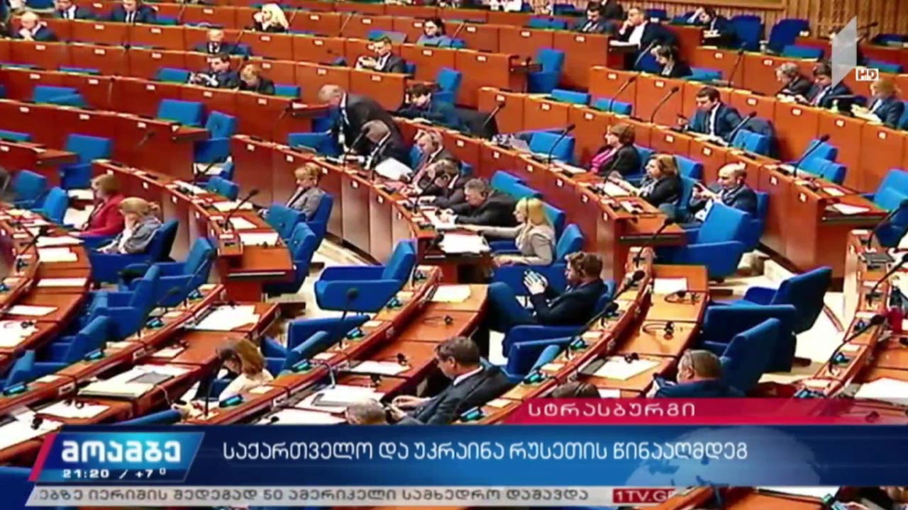 საქართველო და უკრაინა რუსეთის წინააღმდეგ