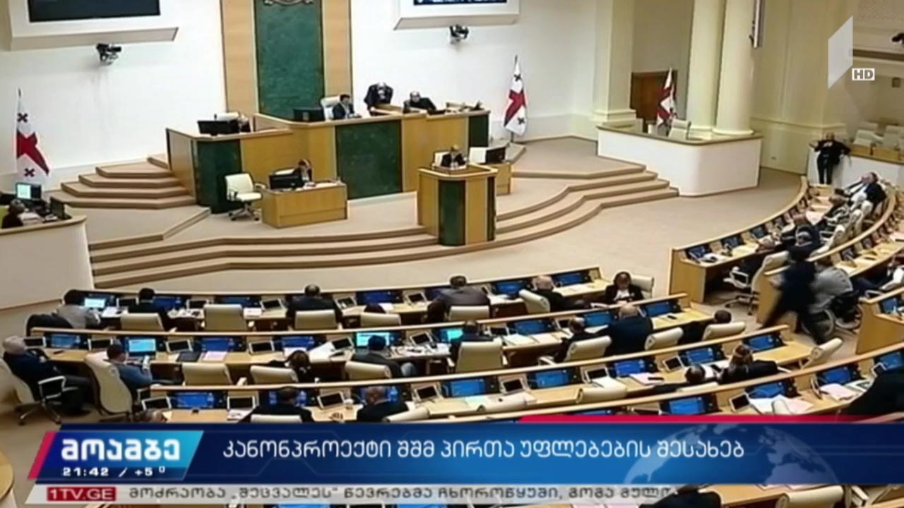 კანონპროექტი შშმ პირთა უფლებების შესახებ 