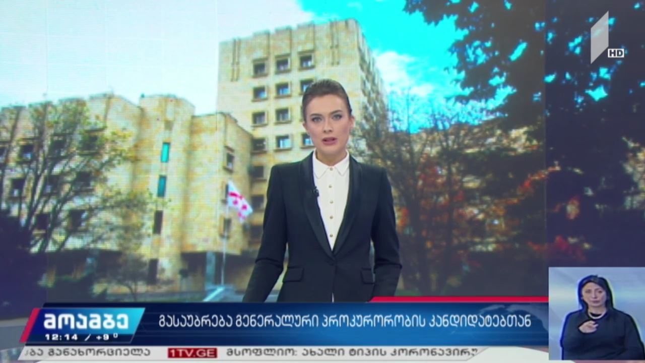 გასაუბრება გენერალური პროკურორობის კანდიდატებთან