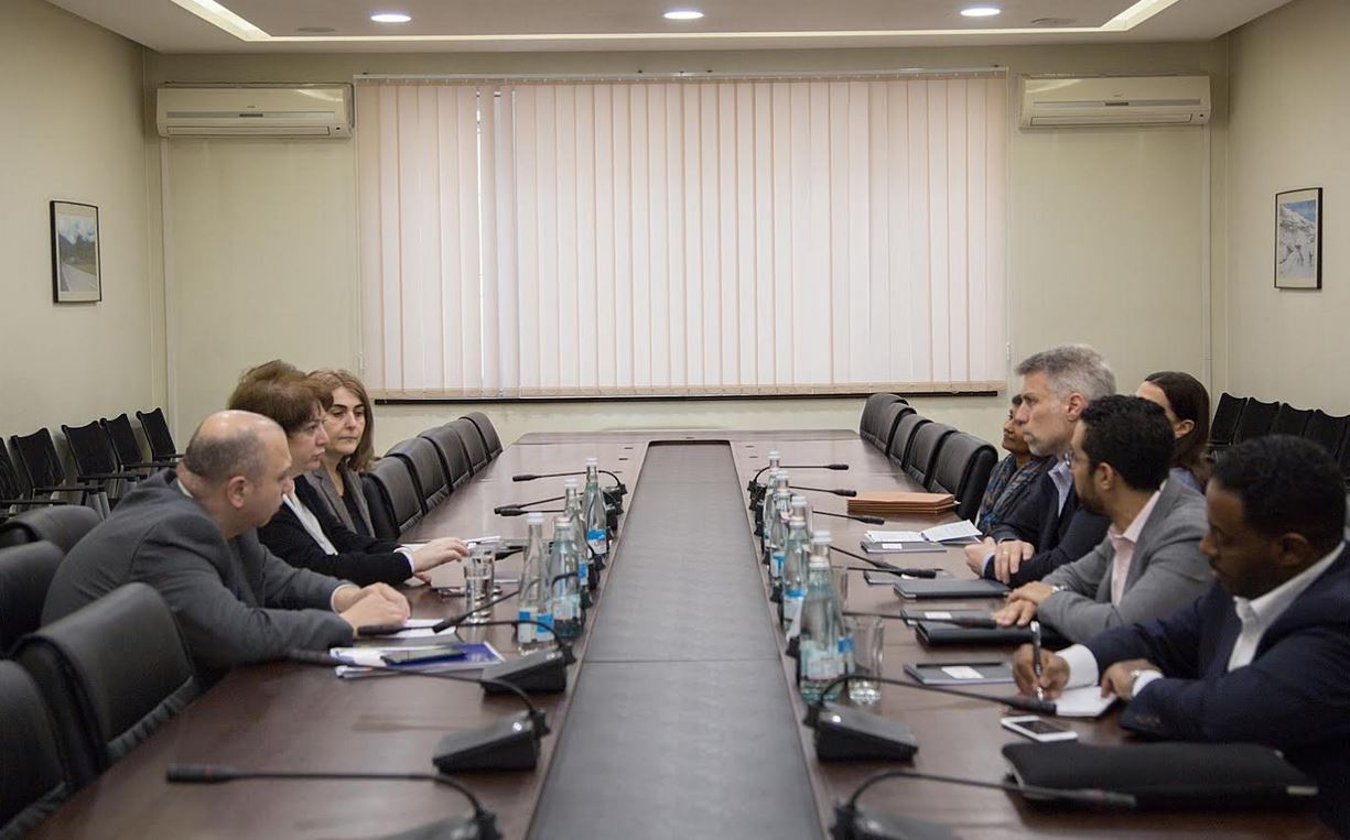 მაია ცქიტიშვილი მსოფლიო ბანკის წარმომადგენლებს შეხვდა