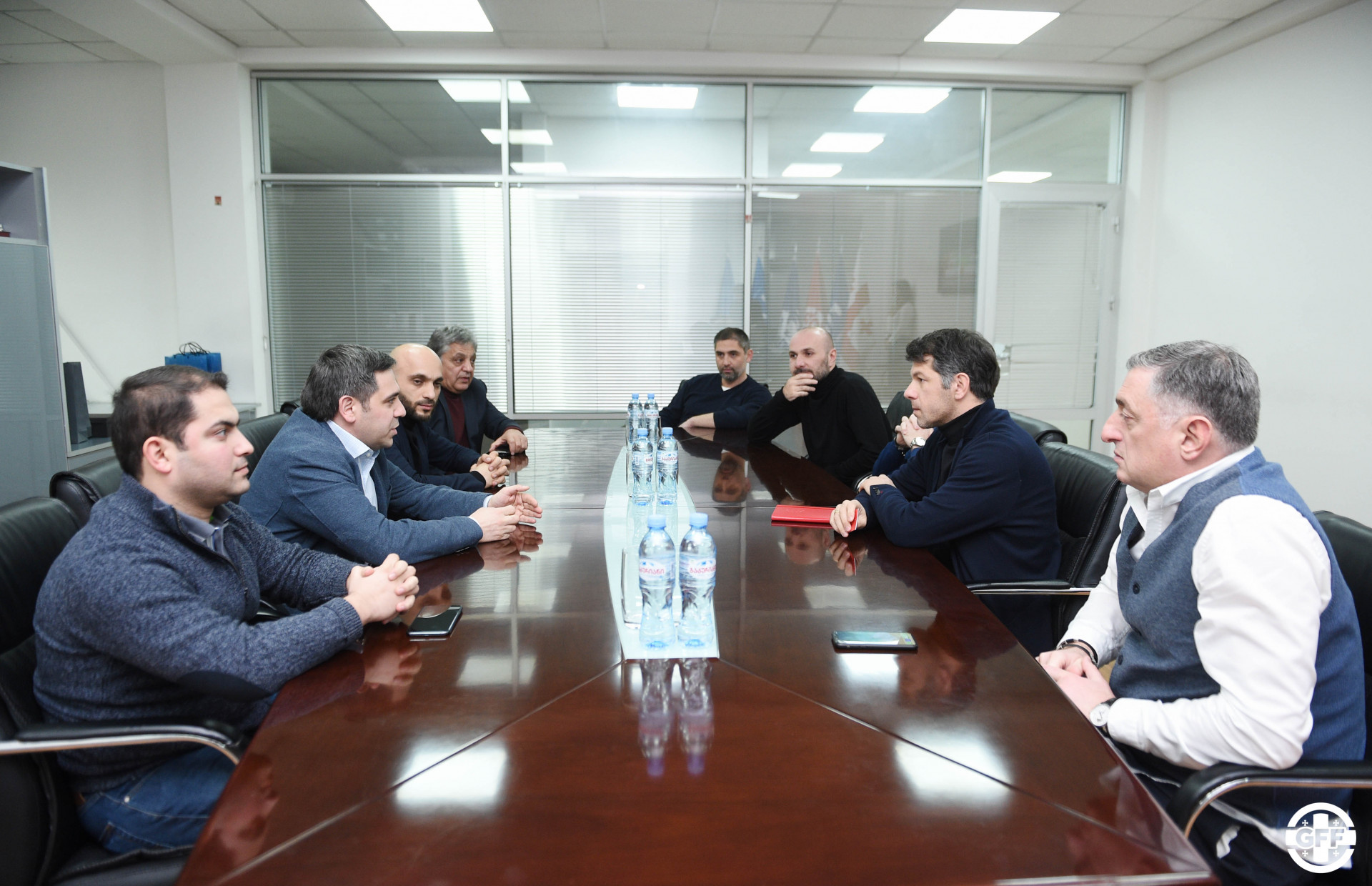 სფფ-ს სომხეთის ფეხბურთის ფედერაციის დელეგაცია ესტუმრა