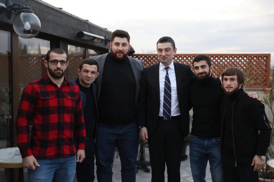 გიორგი გახარია 2019 წლის საუკეთესო ქართველ სპორტსმენებს შეხვდა