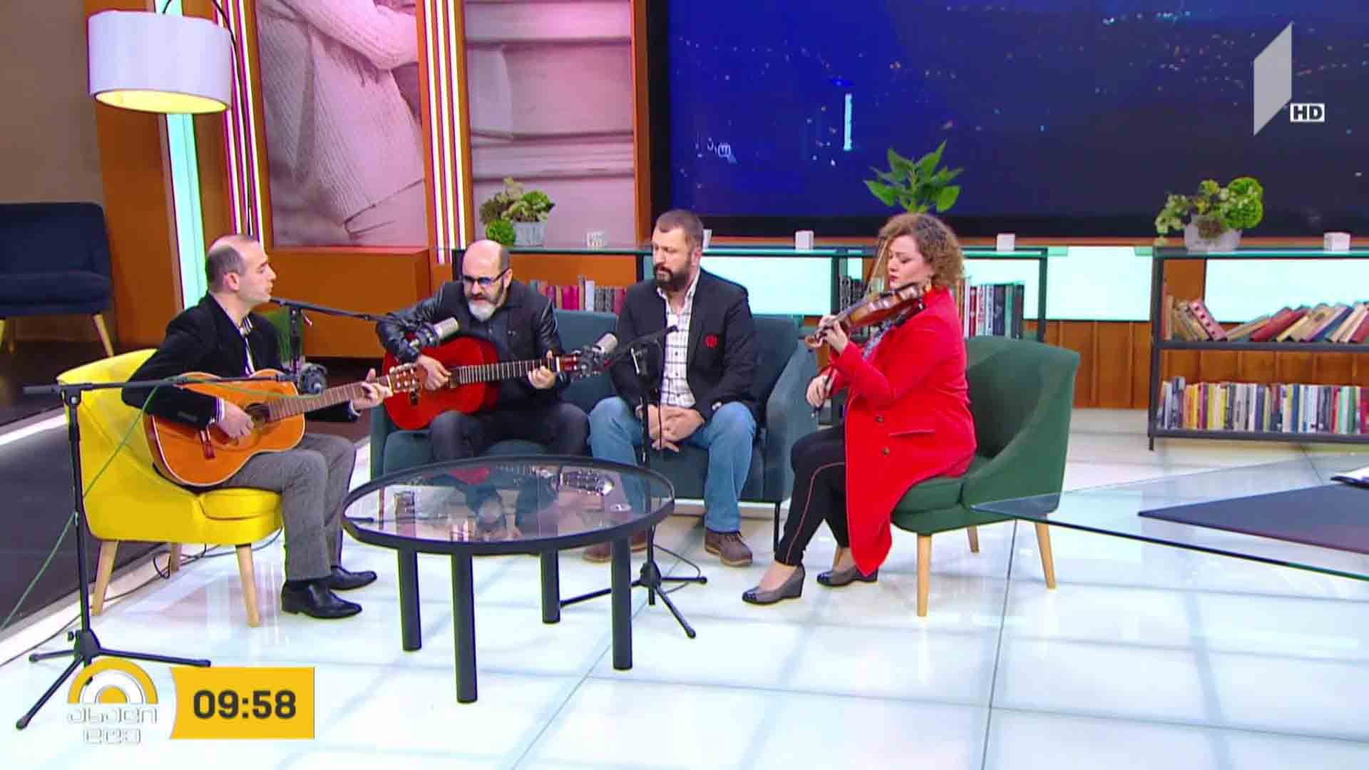 „ნუშის ფანტელი“ - დავით შანის სიმღერის პრემიერა