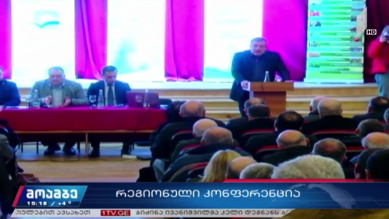 რეგიონებში თვითმმართველობის წარმომადგენლებთან შეხვედრები იმართება