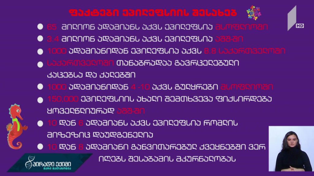 ფაქტები ეპილეფსიის შესახებ