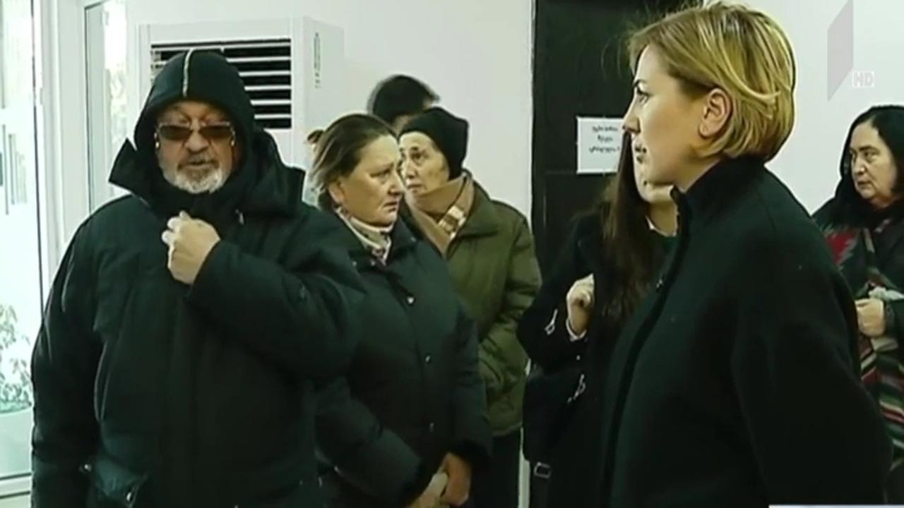 აქცია სამგორის გამგეობასთან