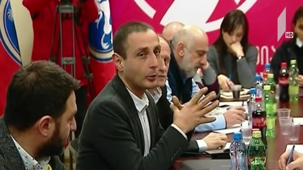 ოპოზიციური პარტიების შეხვედრა