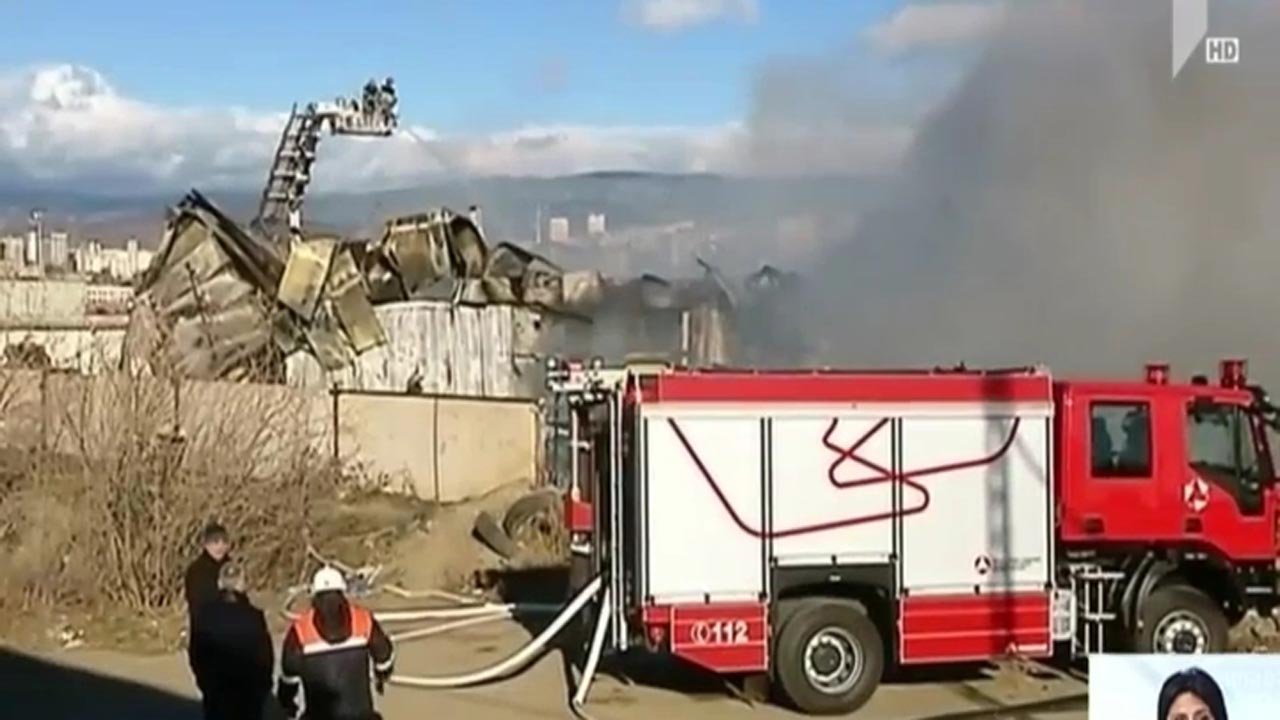 ხანძარი ბელიაშვილის ქუჩაზე