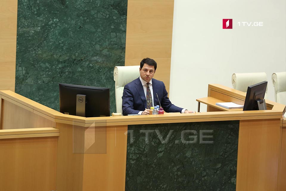 Parliament Speaker presenting annual report for 2019