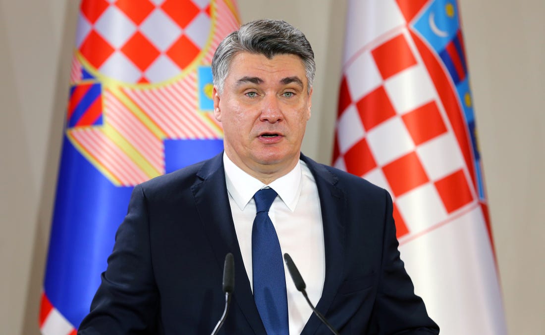 ხორვატიაში პრეზიდენტ ზორან მილანოვიჩის ინაუგურაცია გაიმართა