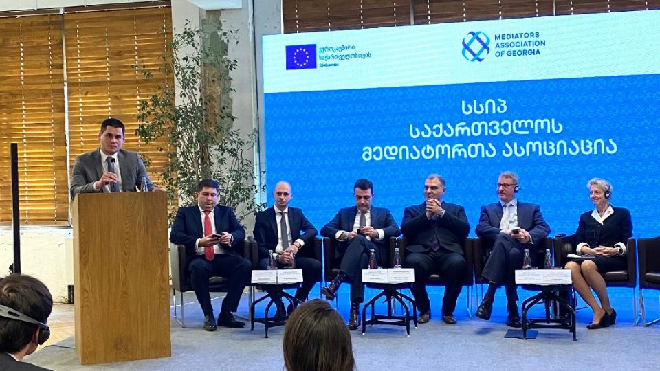 მიხეილ დაუშვილი - მედიაციის ინსტიტუტის შექმნა მნიშვნელოვანი მიღწევაა ბიზნესისთვის ეფექტიანი მართლმსაჯულების გასაძლიერებლად