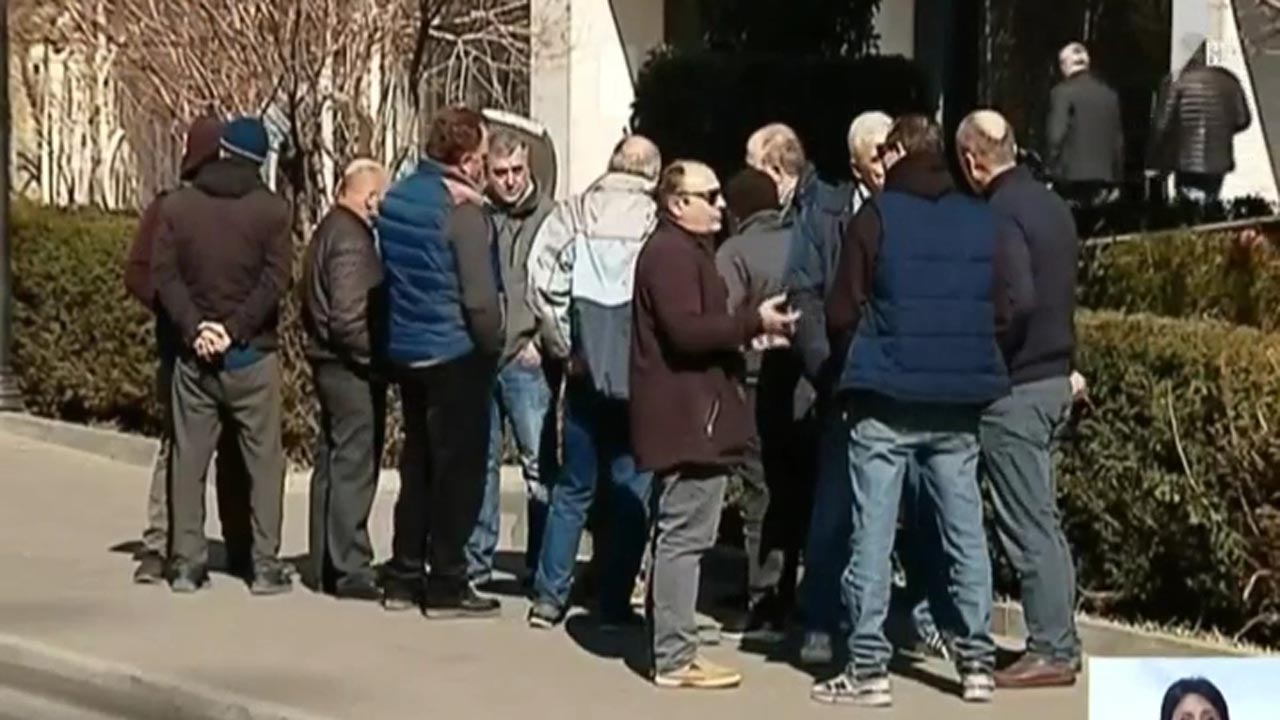 ვეტერანების აქცია