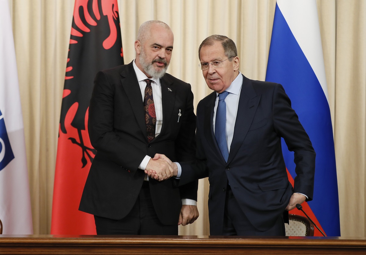 ეუთო-ს თავმჯდომარემ, ალბანეთის პრემიერ-მინისტრმა სერგეი ლავროვთან შეხვედრისას საქართველოს კონფლიქტზე ისაუბრა