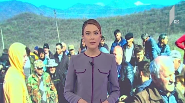 ყვარლის მუნიციპალიტეტის სოფელ ზინობიანის მოსახლეობა აქციას მართავს