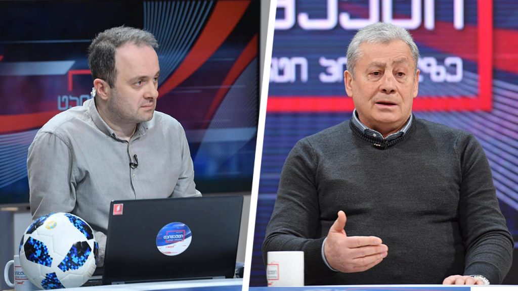 საფეხბურთო ტაიმაუტი ვლადიმერ გუცაევთან ერთად