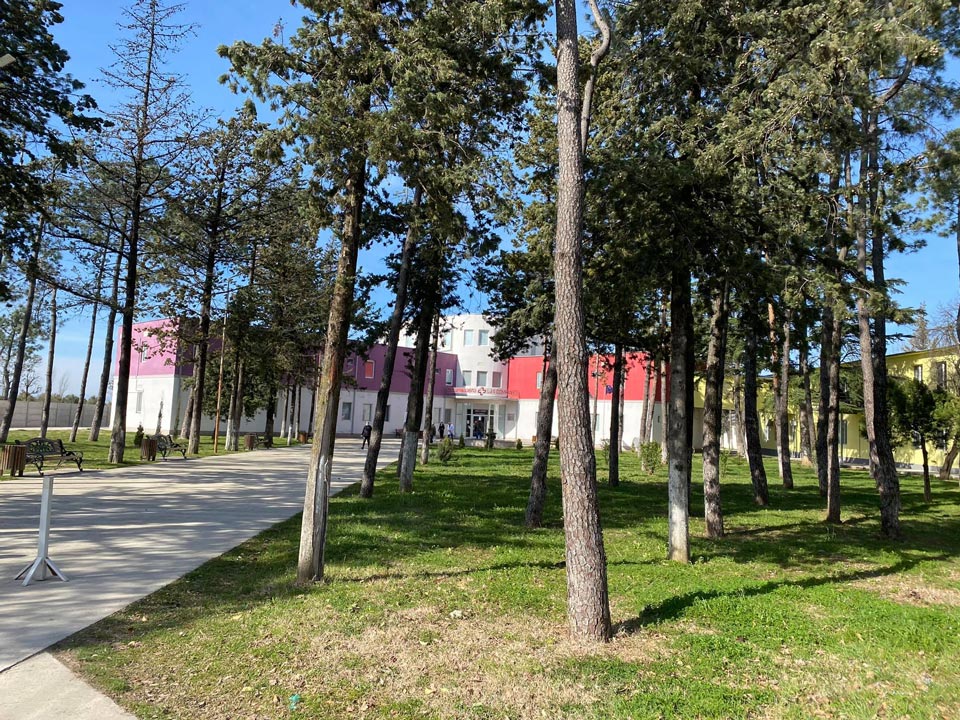 Kutaisinin yeni İnfeksiya Xəstəxanasına yüksək temperaturlu gənc kişini yerləşdirdilər