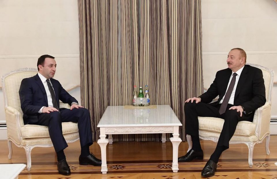 ირაკლი ღარიბაშვილი ბაქოში ილჰამ ალიევს შეხვდება