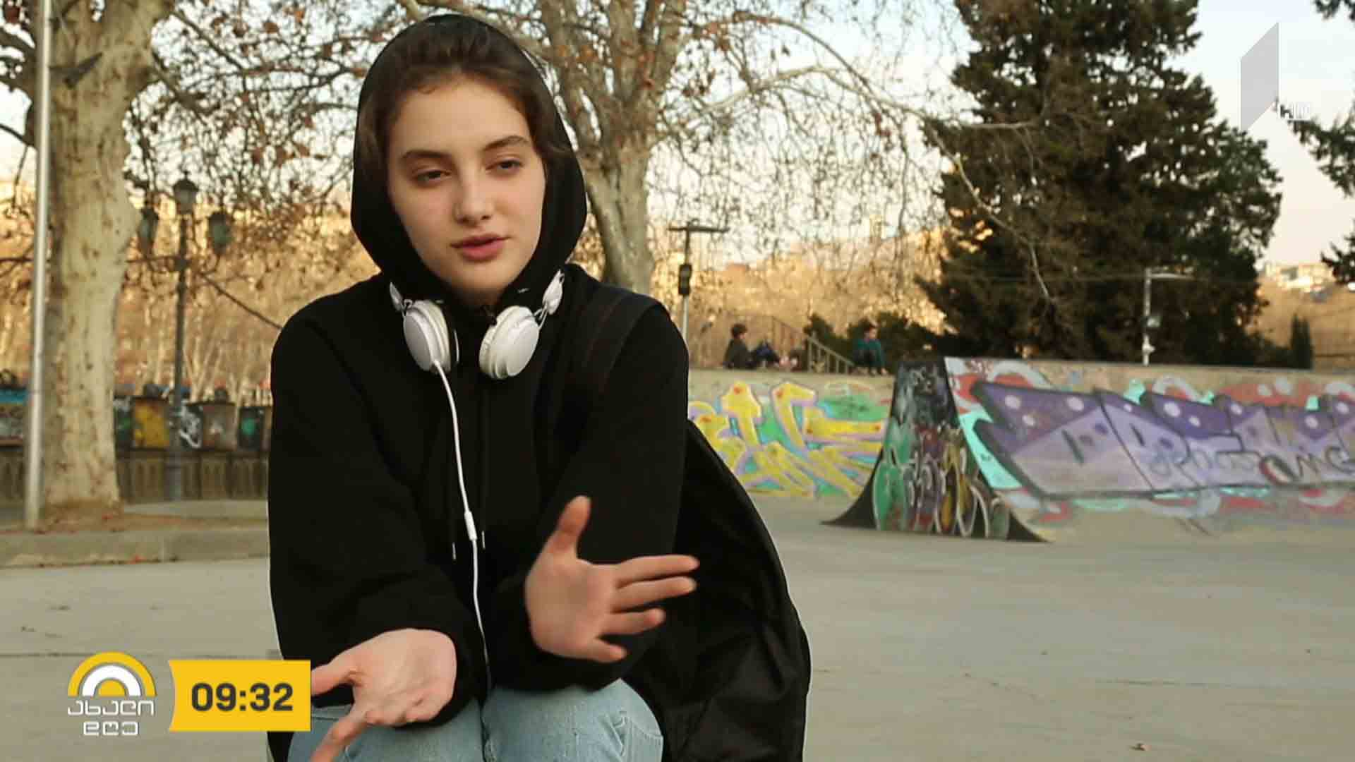 ემინემის გამოწვევის ფავორიტი ზუგდიდელი გოგონა