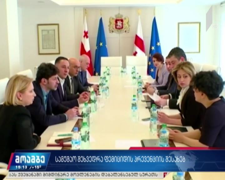 სამუშაო შეხვედრა ფემიციდის პრევენციის შესახებ