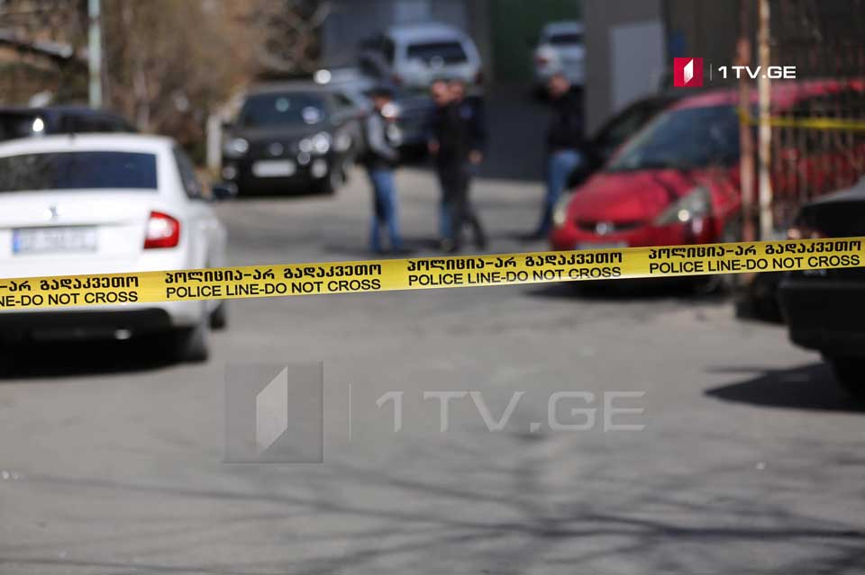 თბილისში, პიკასოს ქუჩაზე მკვლელობის ფაქტზე ერთი პირი დააკავეს, ბრალდებული დაჭრილია