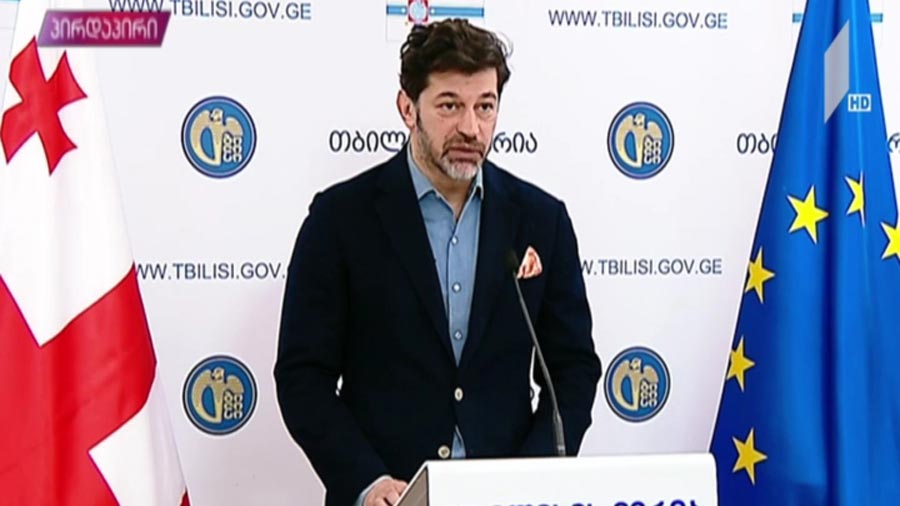 ბრიფინგი თბილისის მერიაში