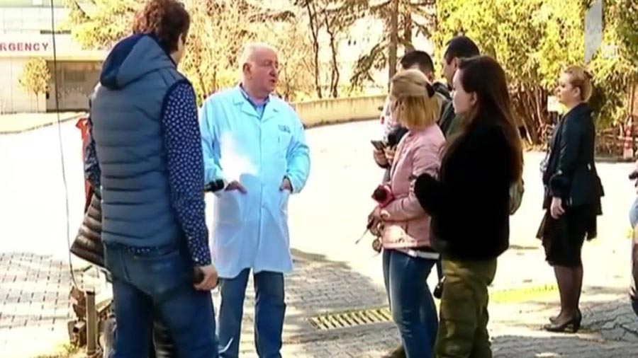 მზადება რესპუბლიკურ საავადმყოფოში 
