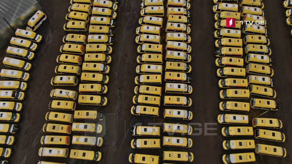 ყვითელი მიკროავტობუსების პარკი წლის ბოლომდე ახალი მიკროავტობუსებით ჩანაცვლდება