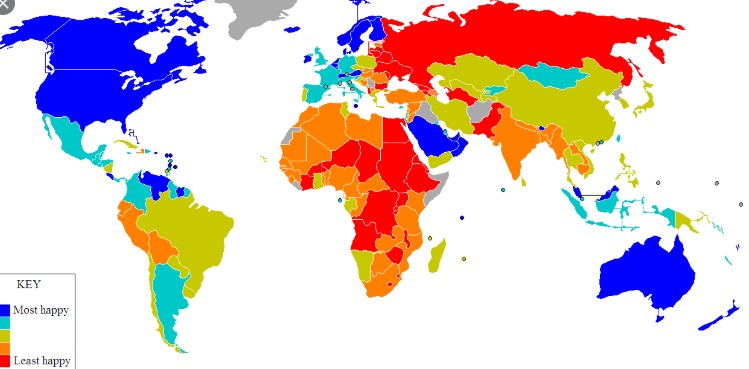 მსოფლიოში ბედნიერი ქვეყნების რეიტინგში საქართველო 117-ე ადგილზეა