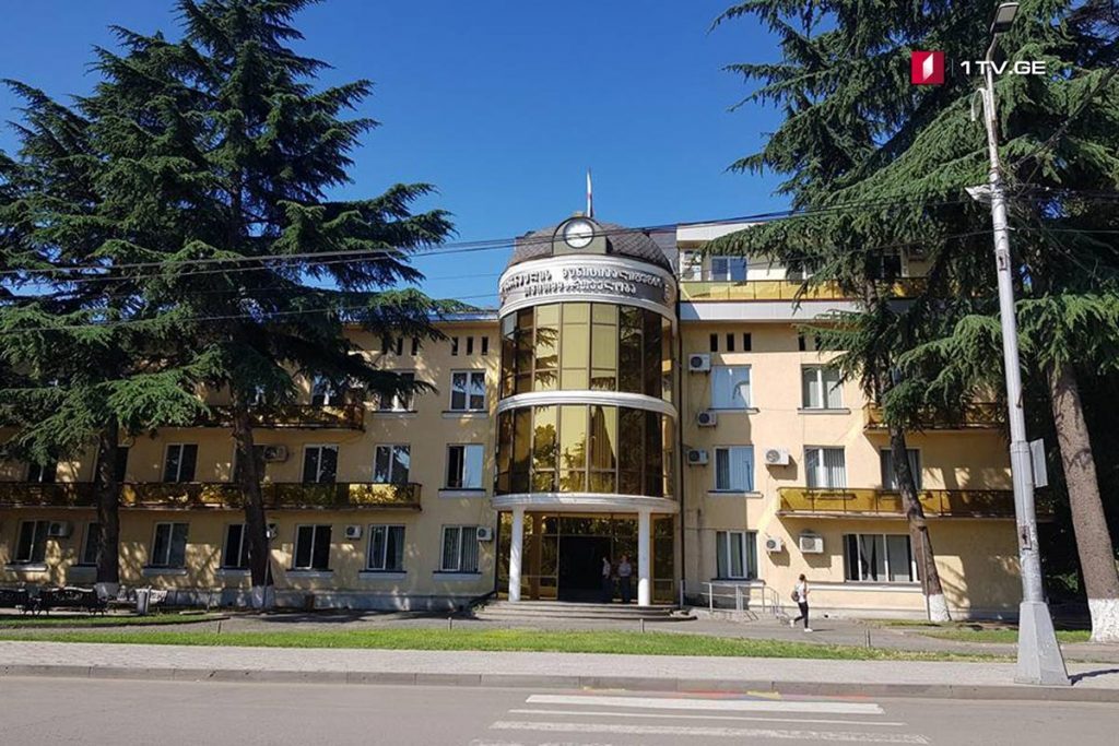 მარნეულის მუნიციპალიტეტის მერიის შენობასთან მოქალაქეები იყვნენ შეკრებილი
