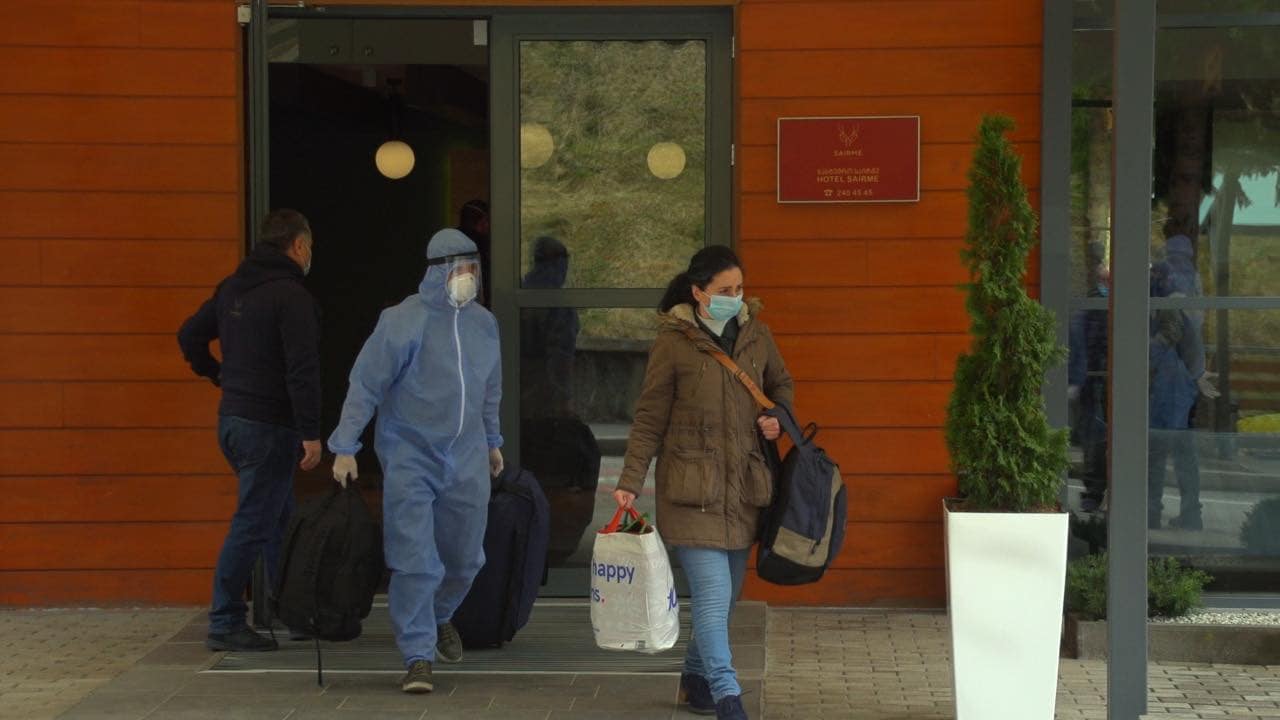 იმერეთში, საირმის საკარანტინო ზონა დღეს 34-მა მოქალაქემ დატოვა